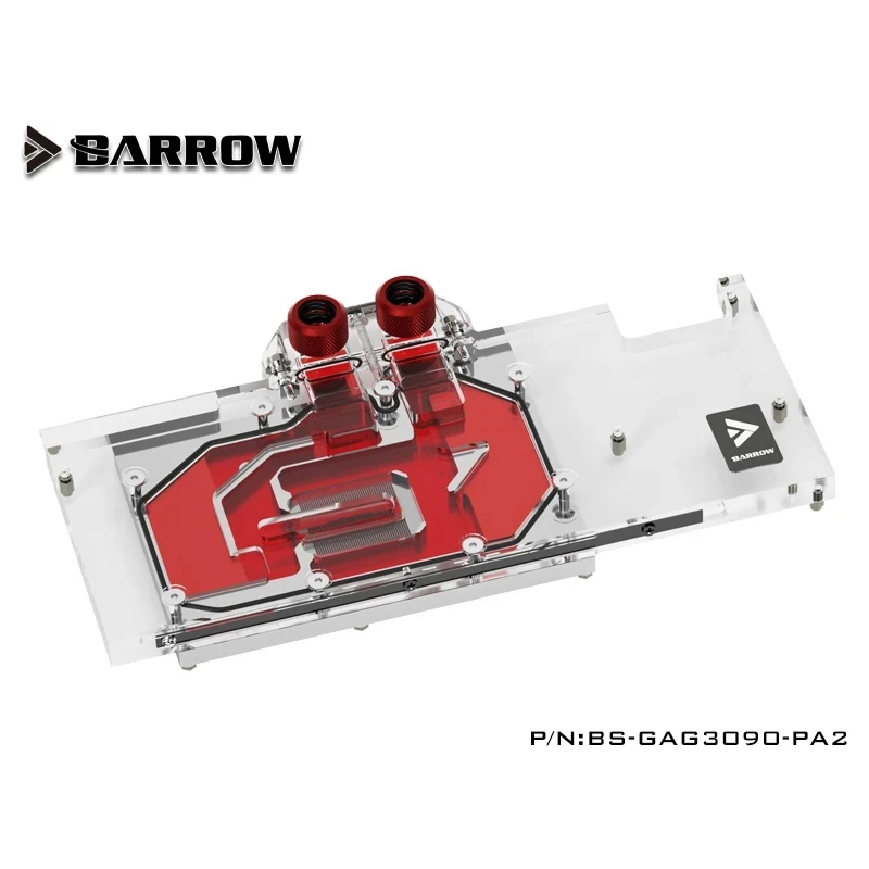 Водяной охладитель видеокарт Barrow BS-GAG3090-PA2 GALAX RTX 3090 3080 GAMER OC GPU Block Gaming Liquid Cooling Loop