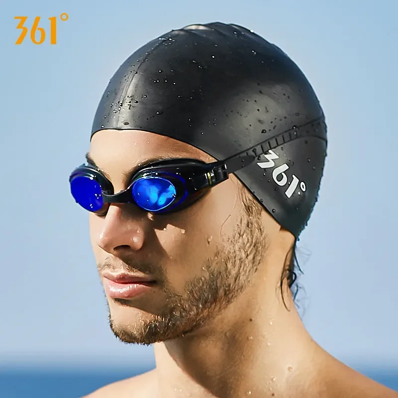 Шапочка для плавания с защитой от ультрафиолета для взрослых, Шапочка для плавания Competitive- Защитите голову и волосы от солнечных лучей, шапочки для плавания в бассейне