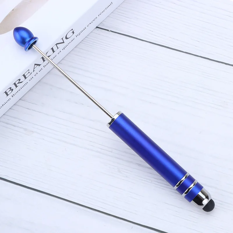 30шт Шариковая ручка с сенсорным экраном, вышитая бисером, канцелярские ручки для письма, школьные канцелярские принадлежности