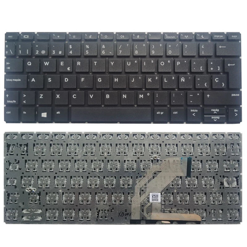 Новая Испанская клавиатура SP Для HP 430 G6 435 G6 430 G7 HSN-Q14C Q23C Черная С/Без подсветки