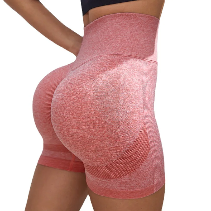 Спортивные шорты для тела 7 Цветов Эластичный Спортивный комплект для Йоги Для женщин для бега на открытом воздухе Дышащие Штаны для йоги, впитывающие пот