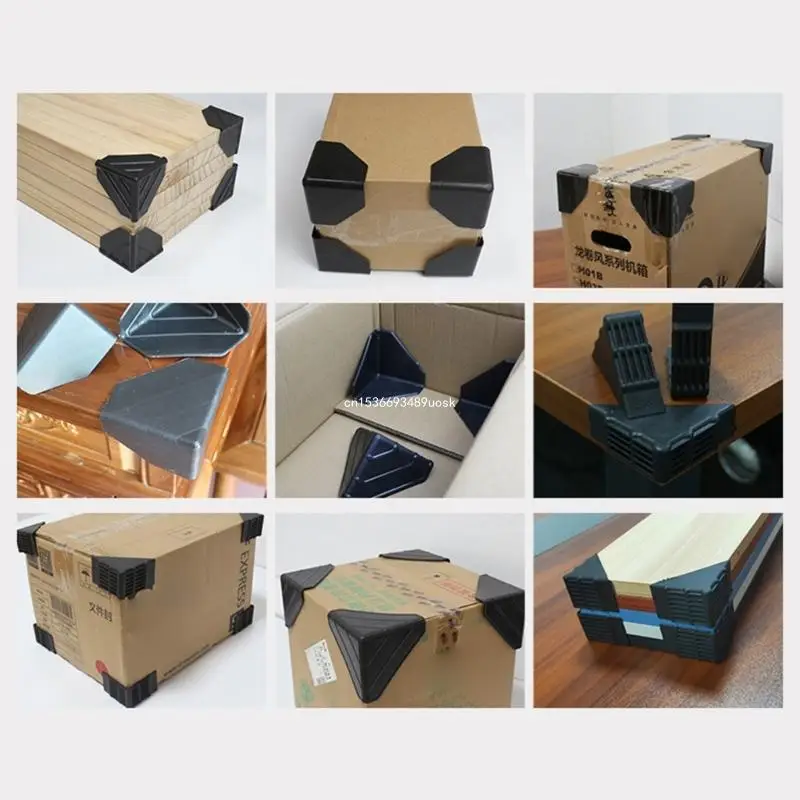 Защитные уголки для транспортировочных коробок, упаковочные устройства для защиты картонных шкафов, прямая поставка