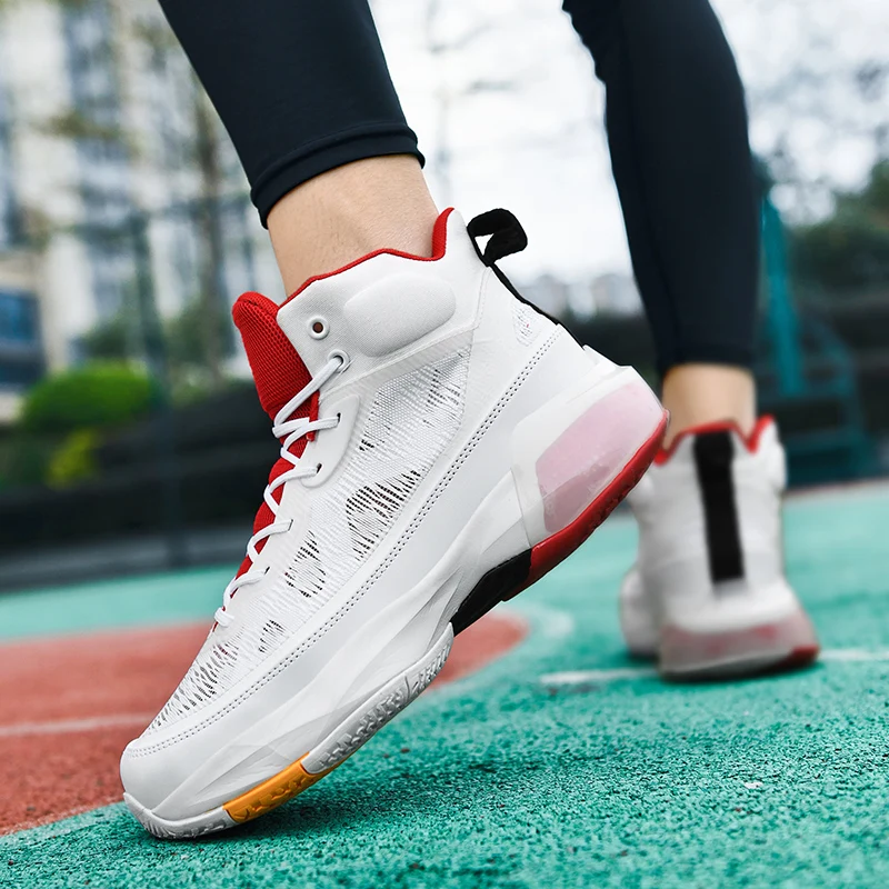 2023 Горячая Распродажа Тренировочной обуви для баскетбола, Мужская Спортивная обувь с высоким берцем, Уличные Дизайнерские Кроссовки для мальчиков, Женская Противоскользящая Баскетбольная обувь