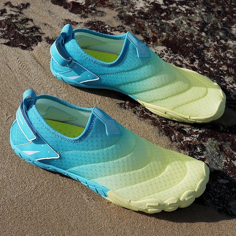 Новая Уличная Болотная Обувь Дышащая Пляжная Обувь Обувь Для Рыбалки-Амфибии Противоскользящая Обувь Для Серфинга Босиком Быстросохнущее Плавание