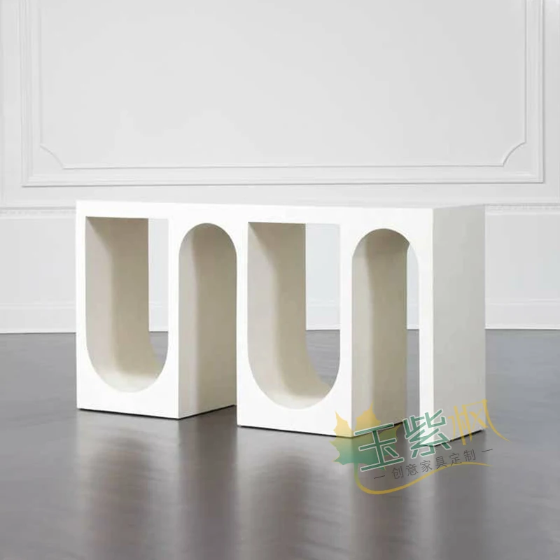 Светильник для входного столика роскошный стол для оформления входного кабинета арка Итальянский простой стол для входа