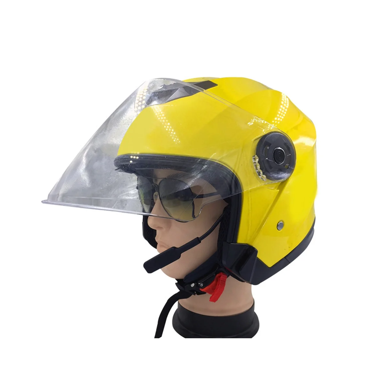 Мотоциклетный шлем с Bluetooth-гарнитурой для громкой связи для верховой езды, беспроводная гарнитура для шлема Bluetooth 5.0