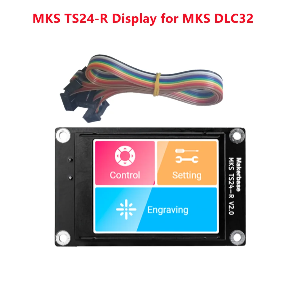 MKS DLC32 v2 32 бит GRBL Автономный Wifi Контроллер TS35-R ЖК-Дисплей CNC3018 MAX PRO Комплекты Обновления для Лазерного Гравировального Станка с ЧПУ