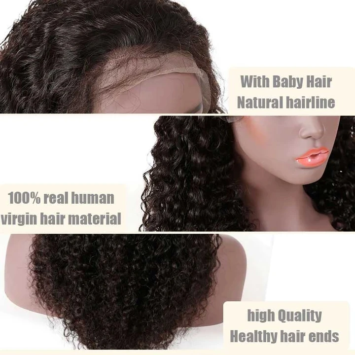 парики из человеческих волос на кружеве, 100% НАТУРАЛЬНЫЕ натуральные волосы, итальянский кудрявый парик на лоб, парик из человеческих волос