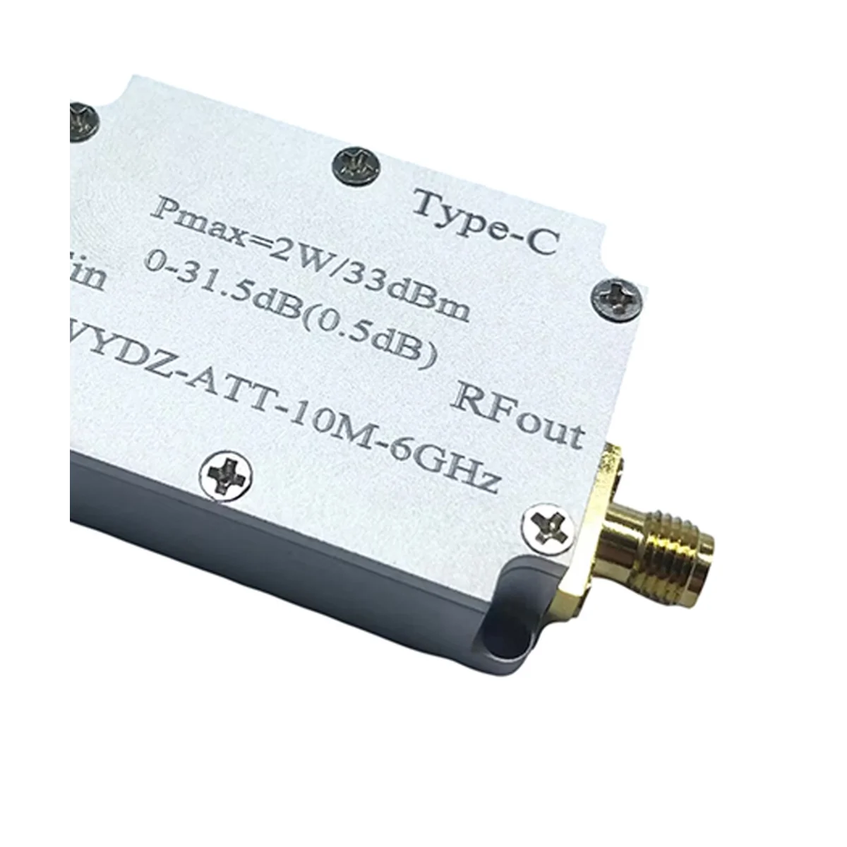 Усилитель с высокой плоскостностью 10 М-6 ГГц, 30 дБ, передающий радиочастотный сигнал или принимающий внешний сигнал, управляющий приемником