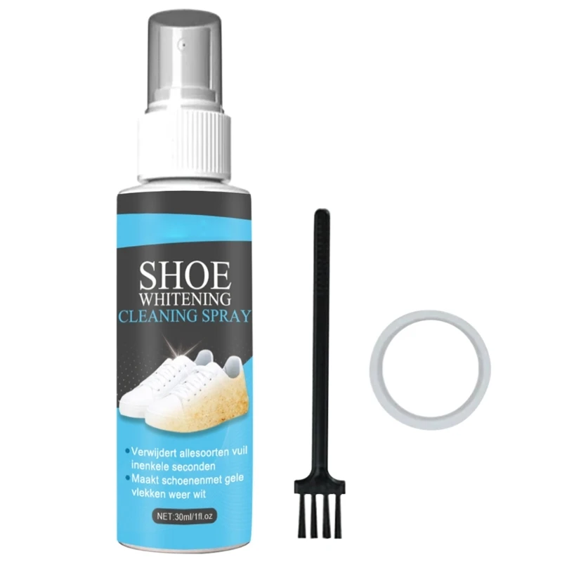 Белый гель для чистки обуви, очищающий отбеливающий лак для пятен на обуви, пенообразователь