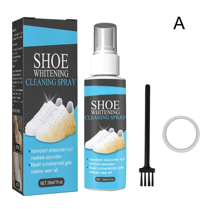 Белый гель для чистки обуви, очищающий отбеливающий лак для пятен на обуви, пенообразователь