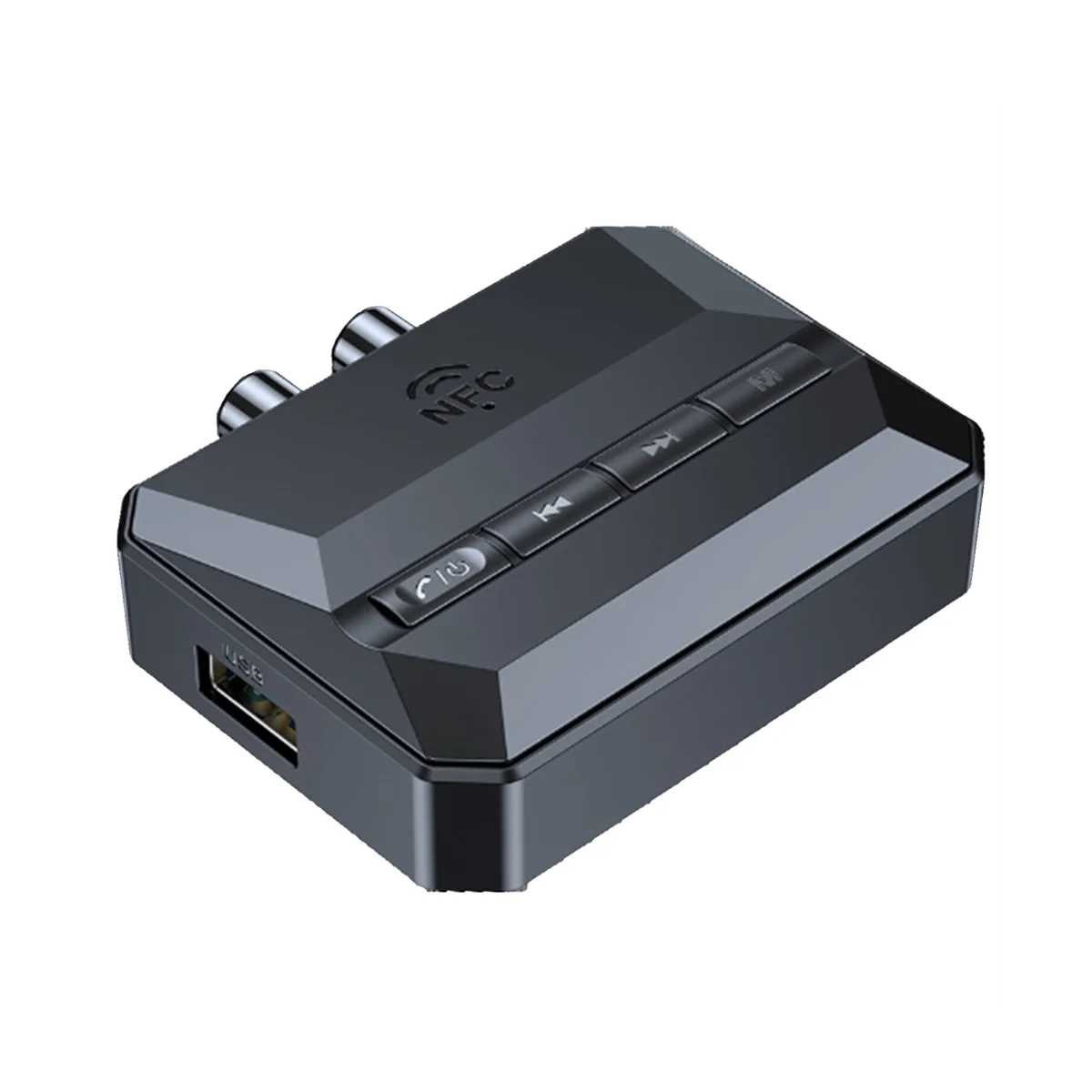 Bluetooth 5.3 Аудиоприемник USB U Для Воспроизведения С Диска Беспроводной Адаптер R/L 2 RCA/3,5 мм AUX/Оптический Разъем для Автомобильного Комплекта Динамик