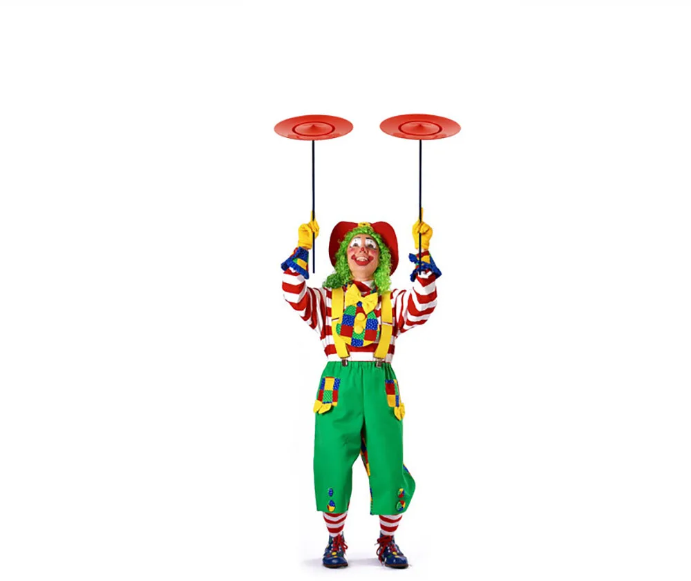 Поворотный стол Представление Для Жонглирования Детские Игрушки Шоу Клоунов Акробатический Реквизит Поворотный Стол Круглый Диск 6 в Комплекте