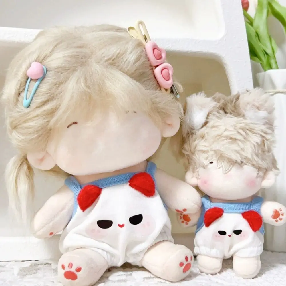 Мини-кукла набор уха подтяжками 20 см DIY Детская одежда кукла слинг брюки идол кукла