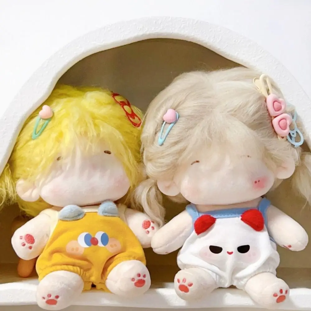 Мини-кукла набор уха подтяжками 20 см DIY Детская одежда кукла слинг брюки идол кукла