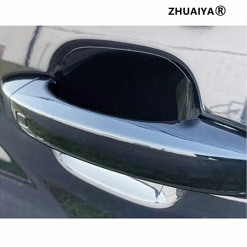 Защита Кромки двери ZHUAIYA Дверная Ручка Чашка Защитная Пленка Для Краски TPU PPF Для BMW X4 с 1 камерой и 2 Датчиками 2021-2019 4D SUV