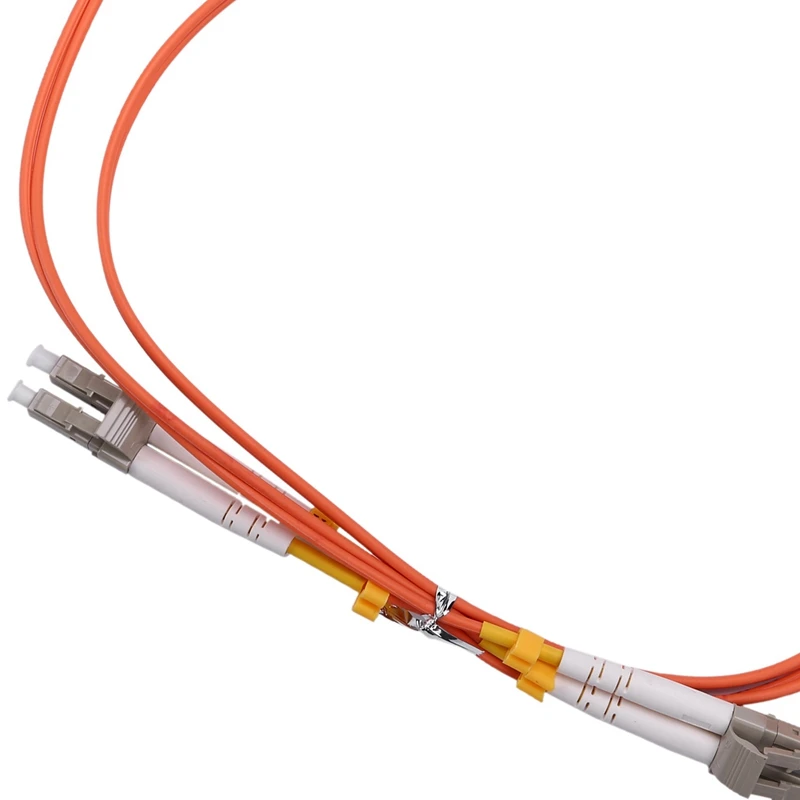 3шт 1М соединительный кабель дуплексный многомодовый ЛНР-ЛНР LC к LC волоконно-оптический оптический патч-корд 