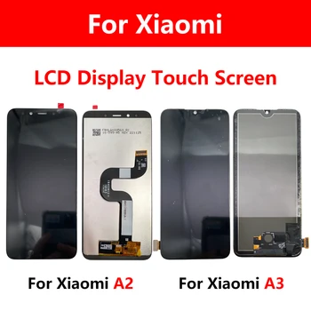 10 Шт. TFT Экран Для Xiaomi A2 Lite A3 ЖК-Дисплей С Сенсорным Экраном, Дигитайзер В Сборе, Замена