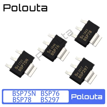 10 шт./компл. Polouta BSP78 PG-SOT223-4 SMD Транзисторные Ламповые Триоды С Полевым эффектом, Комплекты Электроакустических Компонентов Arduino Nano