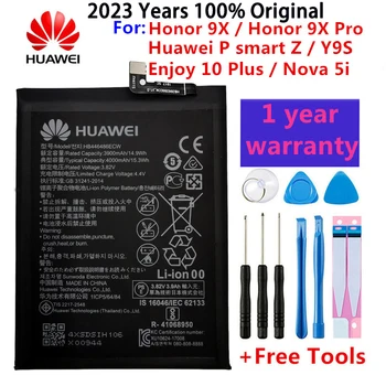100% Оригинальный Телефон HB446486ECW 4000 мАч Аккумулятор Для Huawei P smart Z/honor 9X/honor 9X Pro/Nova5i/Enjoy 10 Plus Battery