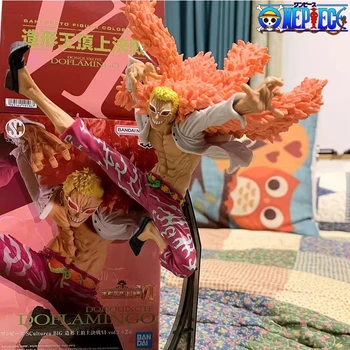 16 см Bandai Brinquedos Подлинный Цельный Японский Донкихот Дофламинго Аниме Фигурка Коллекционная Фигурка ПВХ Модель Игрушки