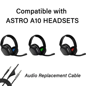 2,0 м портативный кабель для наушников, шнур для смартфона Astro A10 A40 A30 к One PS4, прямая поставка 3,5 мм