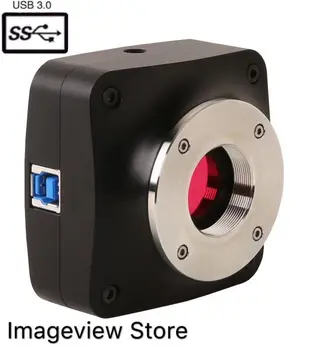 20-мегапиксельная камера с монофоническим окуляром USB3.0 Mircoscope C-mount E3CMOS20000KMA с Sony IMX183 1-дюймовым CMOS-сенсором 17,5 кадров в секунду Imageview