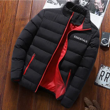 2023 Новая Мужская зимняя куртка, теплое Корейское модное хлопчатобумажное пальто, новинка XS-4XL
