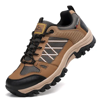 2023 Новые мужские ботинки для горных походов, нескользящие Мужские треккинговые ботинки хорошего качества, обувь для прогулок по пересеченной местности