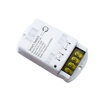 2X Релейный модуль Tuya Wifi 30A 85-250 В Smart Switch DIY 433 МГц RF Контроллер Приложение Smartlife Таймер голосового реле