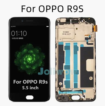 5,5 дюймов Для OPPO R9S CPH1607 ЖК-дисплей С Сенсорной панелью, Дигитайзер Экрана В Сборе С Рамкой Для Oppo R9S R9ST R9SM LCD