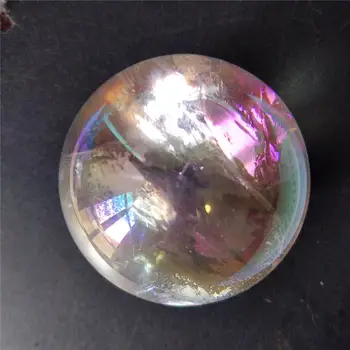 5-6 см натуральный гальванический ореол Прозрачный хрустальный шар Aura Sphere Предметы интерьера