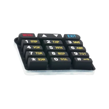 5ШТ UV9R клавиатура для портативной рации Цифровая клавиатура для ремонта двухсторонней радиосвязи Baofeng