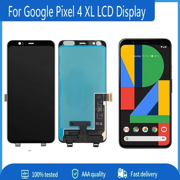 AMOLED для Google Pixel 4 XL ЖК-дисплей с сенсорным экраном, дигитайзер в сборе, замена ЖК-дисплея для Google Pixel 4XL LCD