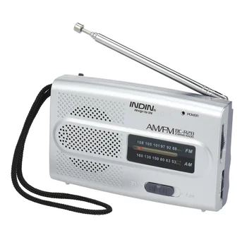 BC-R28 AM FM Радио Телескопическая Антенна Радиодинамик Портативное радио с батарейным питанием Лучший прием для дома престарелых