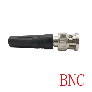 BNC RF Коаксиальный Разъем Для Видеонаблюдения BNC Штекерный Адаптер Twist-on Coaxial RG59 Кабель для Видео/АУДИО Разъема Камеры Видеонаблюдения
