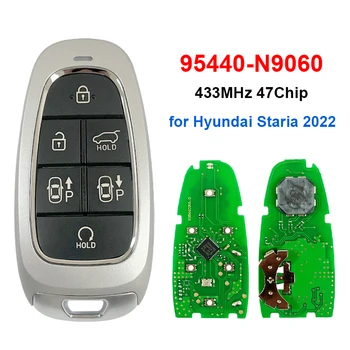 CN020263 Вторичный Рынок 6 Кнопок Смарт-Ключа для Hyundai Staria 2022 Пульт Дистанционного Управления Fob 433 МГц 47 Чип FCC ID: 95440-N9060