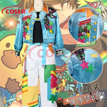COSER TRIBE Anime Game Ensemble Stars Takamine Midori повседневная одежда для карнавала на Хэллоуин, Карнавальный костюм для косплея, полный комплект