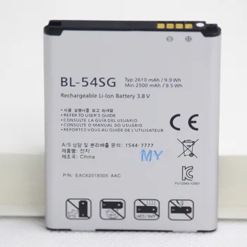 ISUNOO BL-54SG Внутренний аккумулятор телефона для LG G2 F320 F340L H522Y 2610 мАч F260 D728 D729 H778 H779 D722 Мобильный аккумулятор LG BL 54SG