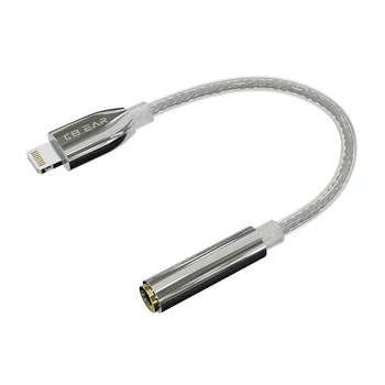 KBEAR T1 Декодирующий кабель Type-C 3,5 мм Lightning 3,5 мм Аудиоадаптер для наушников в ухо Монитор Для наушников ЦАП УСИЛИТЕЛЬ