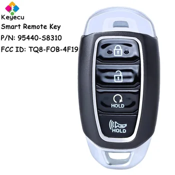 KEYECU Умный Ключ Дистанционного Управления С 4 Кнопками 433 МГц ID47 Чип для Hyundai Palisade 2019 2020 2021 Брелок 95440-S8310 TQ8-FOB-4F19