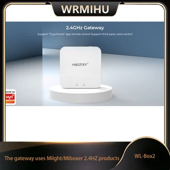 Miboxer Wireless Wifi 2.4G Smart Gateway Controller Совместимый С IOS Android APP Alexa Голосовое Управление Для Лампы MiLight CW WW RGBCCT