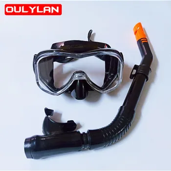 Oulylan Новые Маски для подводного плавания, набор для подводного плавания, силиконовая юбка для взрослых, Очки, очки, Профессиональная маска для подводного плавания для плавания