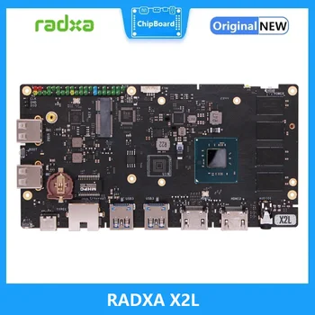 RADXA X2L Demon Board Четырехъядерная плата разработки Celeron J4125 Поддерживает Windows 10 Linux