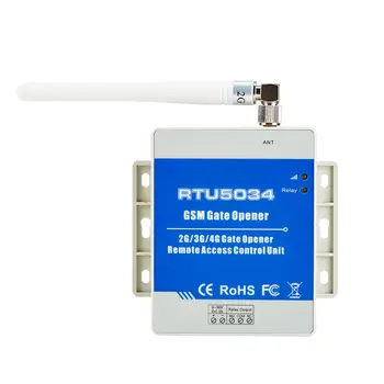 RTU5034 2G Устройство для открывания ворот, дистанционное устройство для открывания дверей с GSM-переключателем для защиты от постоянного тока 9-24 В С помощью прямой доставки