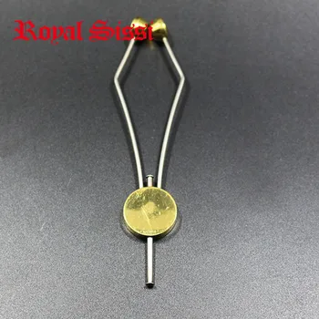 Royal Sissi 1шт диск для завязывания мух Держатель шпульки золотой Класс инструменты для завязывания мух стиль захвата большим пальцем стандартная шпулька прочные инструменты для использования