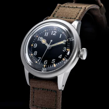 THORN A11 Ретро Военные часы, Титановый механизм NH35, автоматическое сапфировое стекло, 200 м, Водонепроницаемые, 36 мм, мужские наручные часы Homage