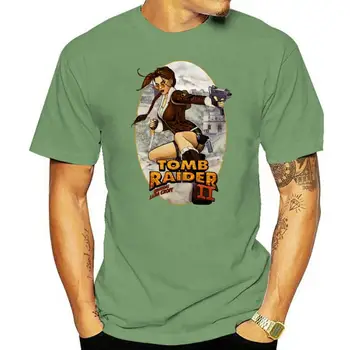 Tomb Raider II мужская футболка топы тройники фитнес хип-хоп мужские хлопчатобумажные футболки одежда супер большого размера cmt