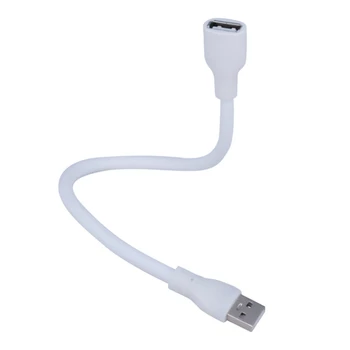 USB кабель освещения Гибкий металлический шланг Трубка с гусиной шеей Кабель питания Полностью экранированный кабель USB Кабель освещения