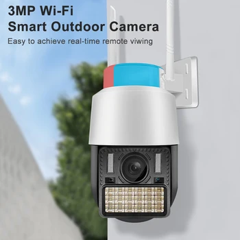 V380 Внешняя PTZ Беспроводная WiFi IP-Камера 720P 1080P Водонепроницаемая Наружная Камера Безопасности WiFi Для Уличной Домашней Безопасности